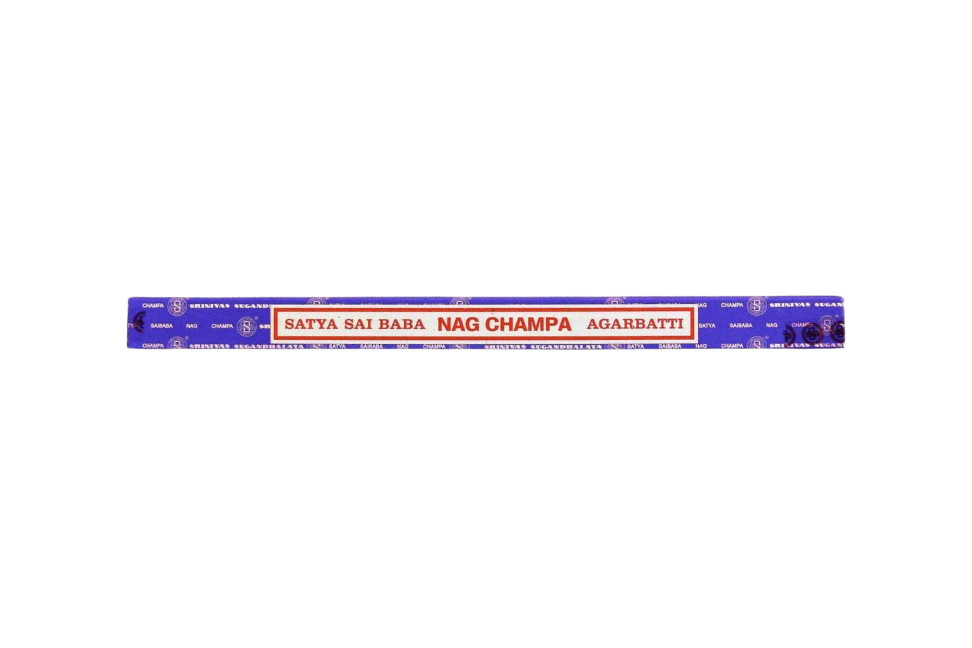 10g Nag Champa incense sticks with Satya Sai Baba branding on a white background 