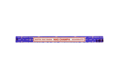 10g Nag Champa incense sticks with Satya Sai Baba branding on a white background 