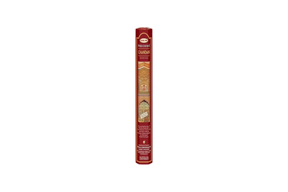 Hem Chandan incense stick packaging on a white background