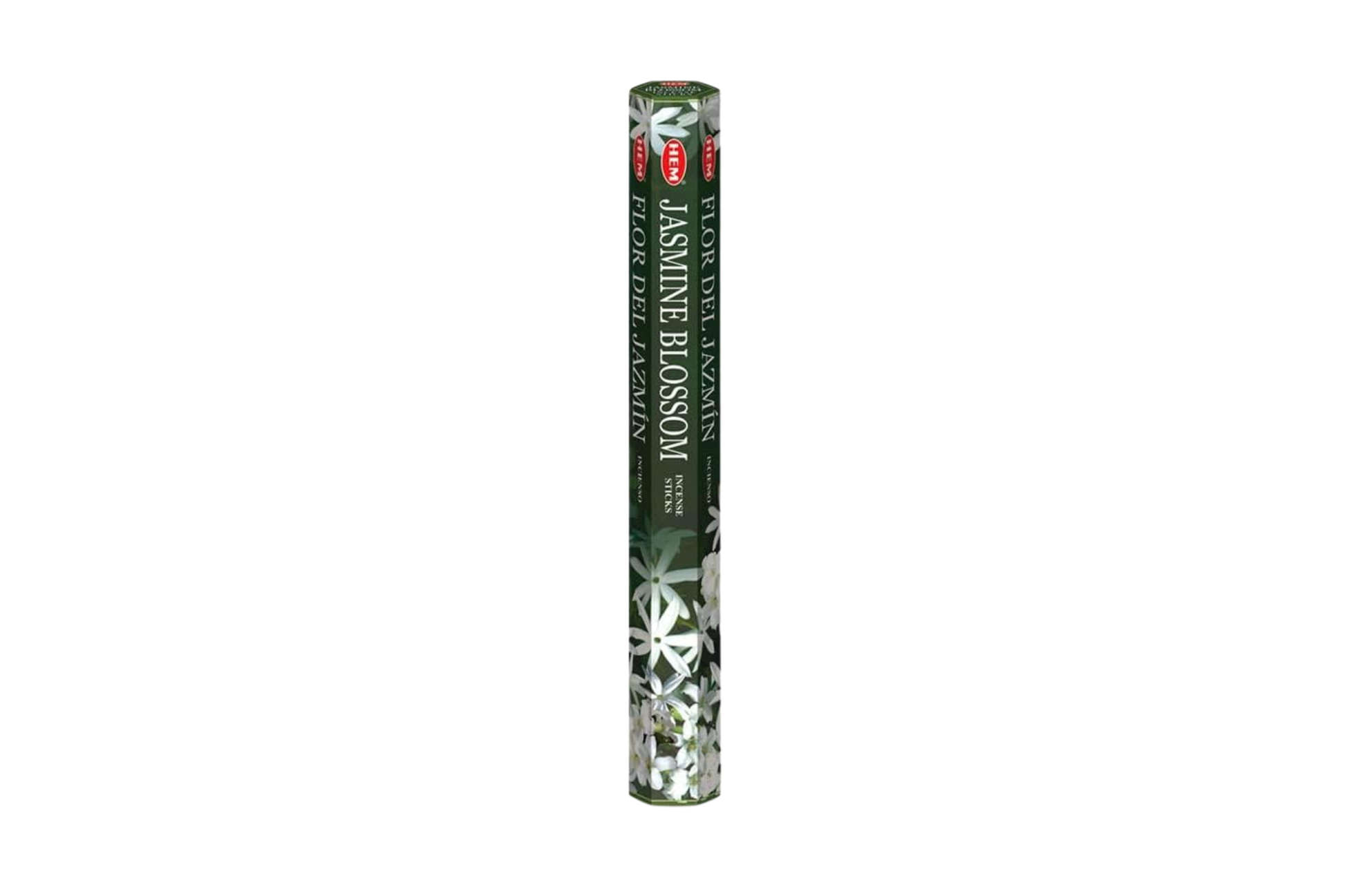 Jasmine Blossom incense stick packaging on a white background