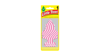 Little Trees Bubblegum air freshener on a white background