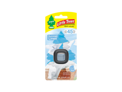 Little Trees Summer Linen vent liquid packaging on a white background