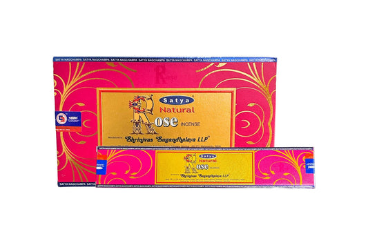 Satya Natural Rose Incense Sticks