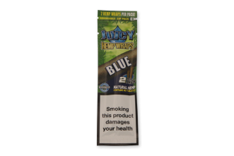 Juicy Jay Hemp Wraps: Black N&#039; Blueberry - Pack of 2