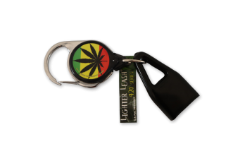 Lighter Leash 420: Bob Marley Leaf - Pack of 3