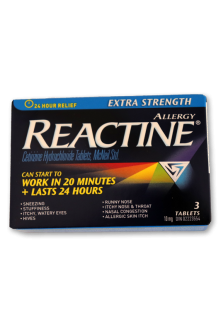 Reactine: Extra Strength - Pack of 1