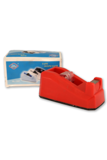 Tape Dispenser: Red - Pack of 1