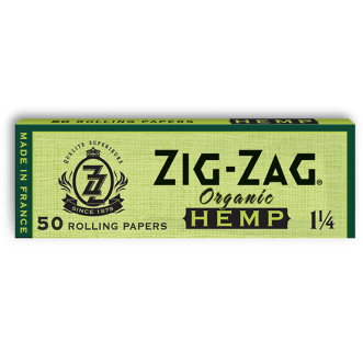 Zig-Zag Organic Hemp: 1-1/4 - Pack of 2