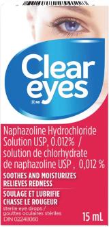 Clear Eyes Eye Drops Red - Pack of 1