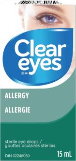 Clear Eyes Allergy Pack of 1