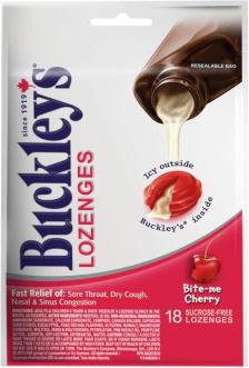Buckley's Lozenges - Bite-me Cherry (18)