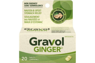 Gravol Ginger Tablets (20) - Pack of 1