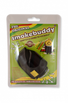 Smokebuddy: Black - Pack of 1