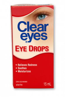 Clear Eyes: Eye Drops - Pack of 1