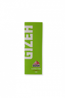 GIZEH Light Green: Super Fine - Pack of 2