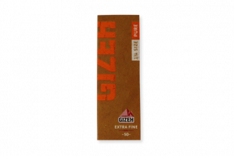 GIZEH Pure 1-1/4 Rolling Papers: Extra Fine - Pack of 2