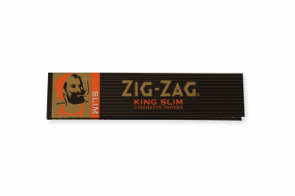 Zig-Zag Brown: King Slim - Pack of 2