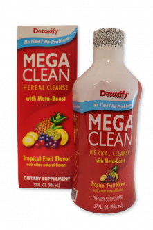 Detoxify Mega Clean: Tropical Fruit Flavor 946mL - Pack of 1