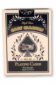 Cart Classics Playing Cards: Blue - Pack of 2