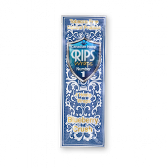 RIPS Hemp Wraps: Blueberry - Pack of 2