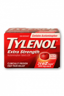 Tylenol 24&#039;s: Extra Strength - Pack of 1