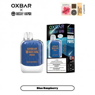 Oxbar Rocky 8000 - Blue Raspberry