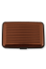 Aluminum Wallet: Brown - Pack of 2