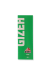 GIZEH Green Rolling Papers: Fine - Pack of 2