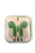 WWS Earphones: Green - Pack of 1
