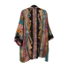 Hand Embroidered Turquoise Kashmiri Long Jacket