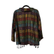 Hand Embroidered Multicolored Lattice Kashmiri Short Jacket